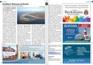 Presseartikel Borkum-Aktuell, Ausgabe August 2025